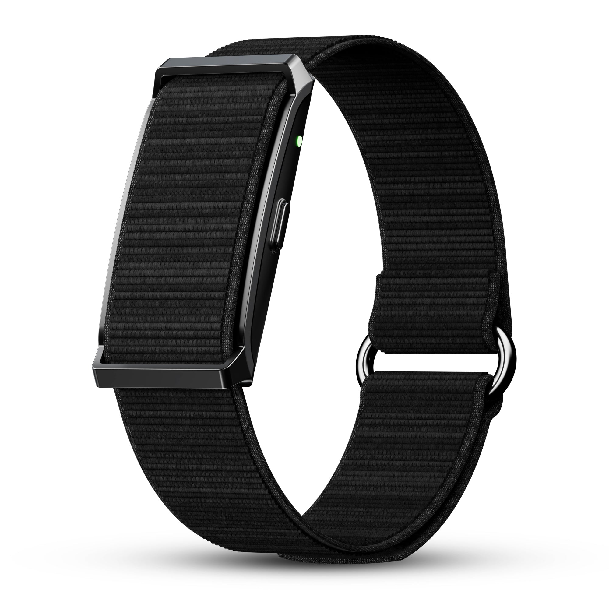 Pebble Qore smart band product engineering close-up