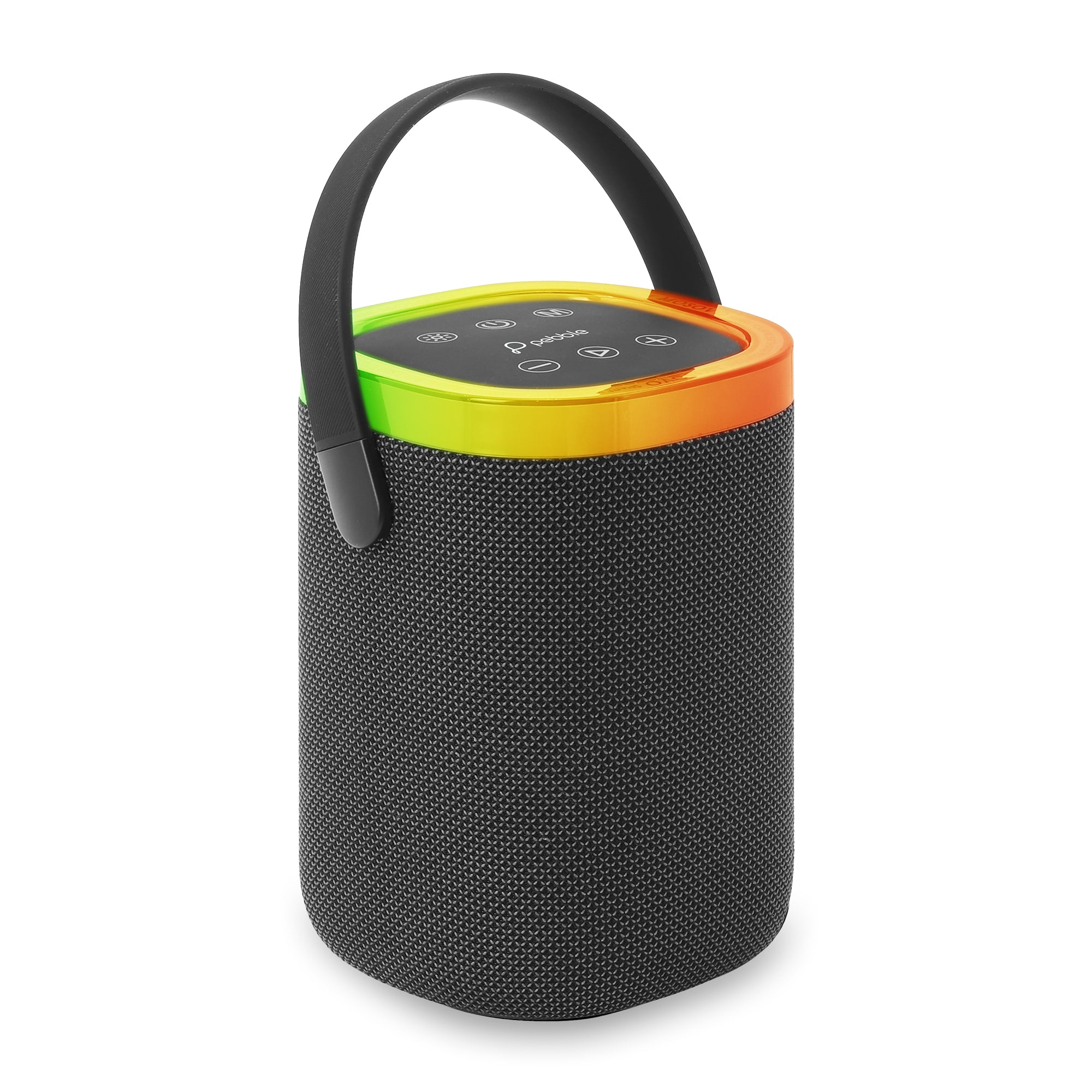 Pebble Mystic portable Bluetooth speaker with RGB lights
