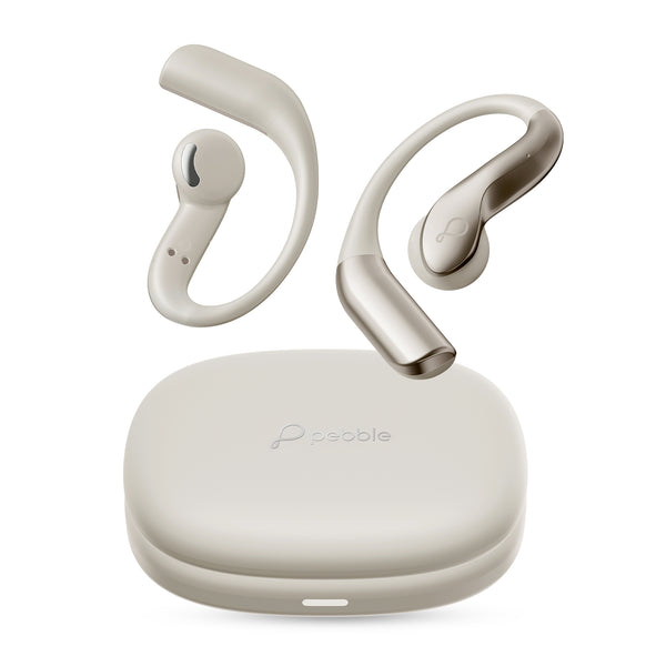 Pebble Open Loop open-ear earbuds dune beige variant
