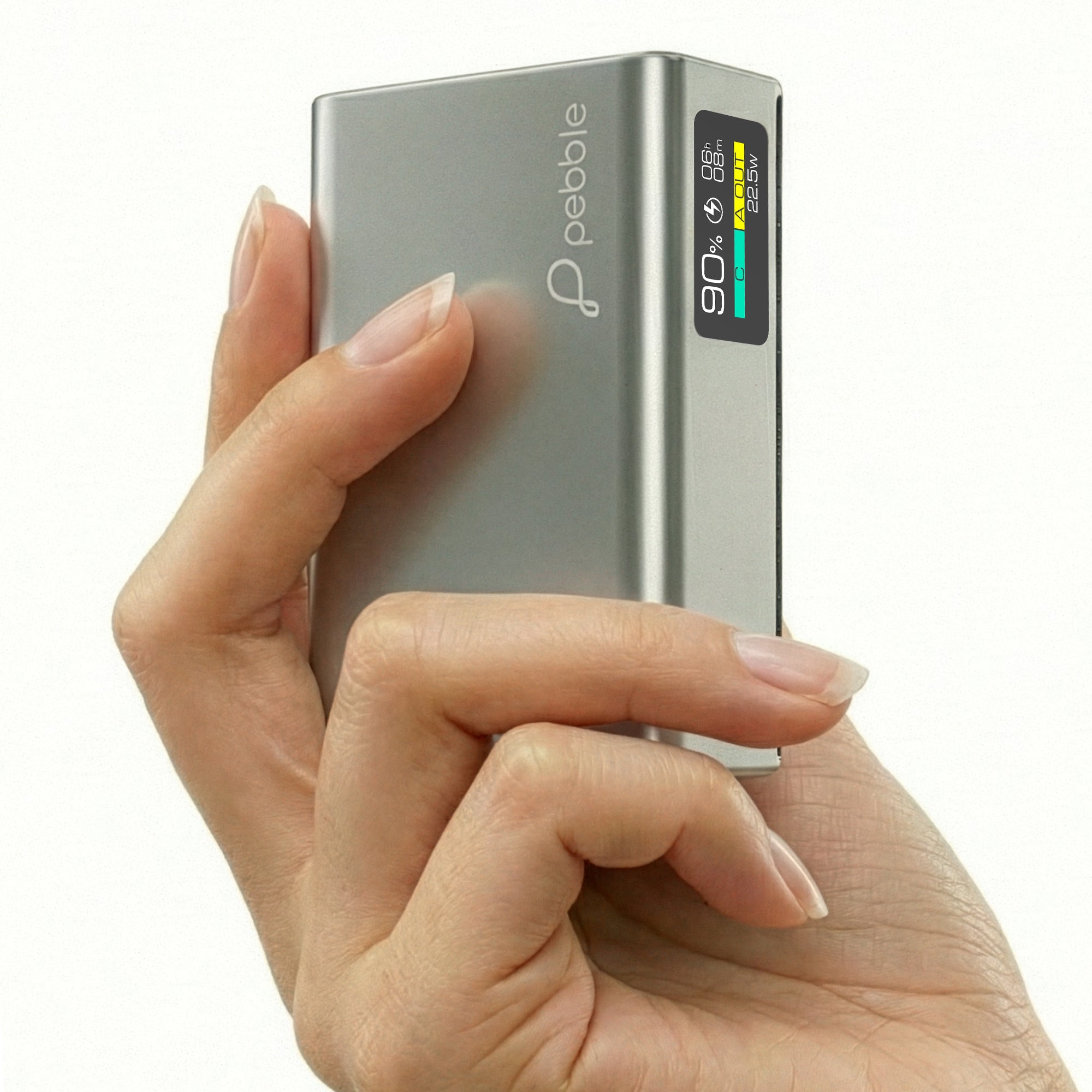 Pebble Rapid Qube 10000mAh compact fast charging power bank