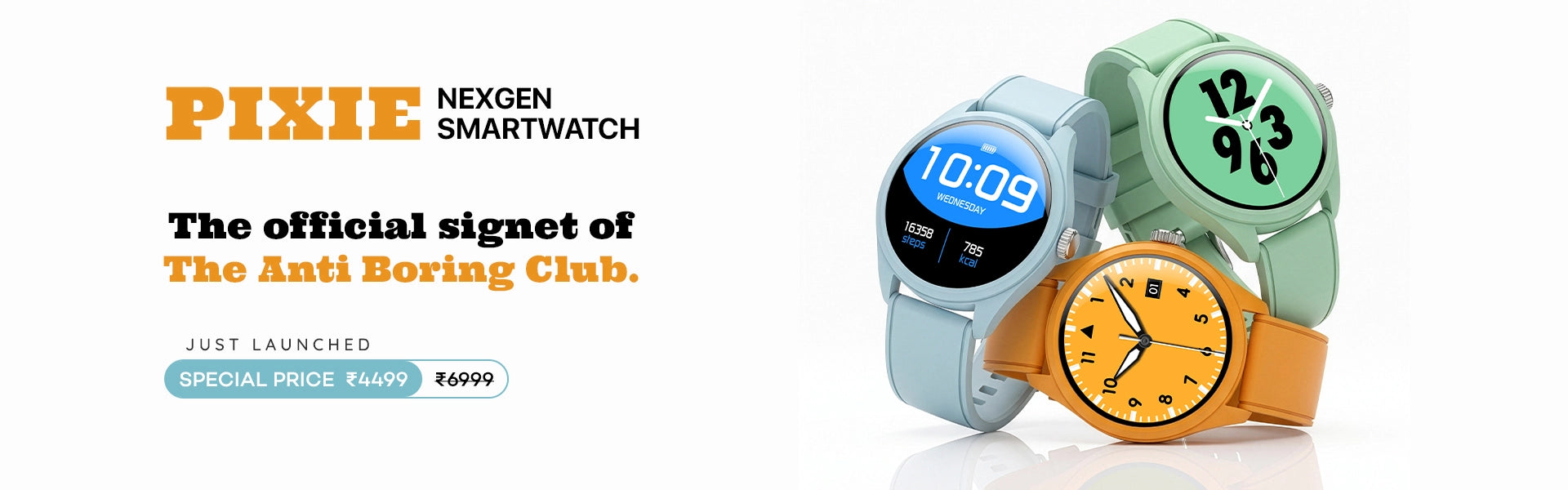Pebble Pixie compact smartwatch with 3D dome AMOLED display