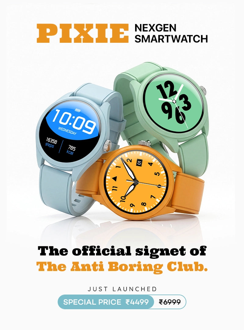 Pebble Pixie smartwatch mobile banner