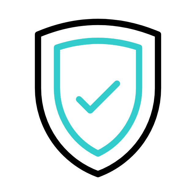 Icon representing Pebble assured warranty coverage